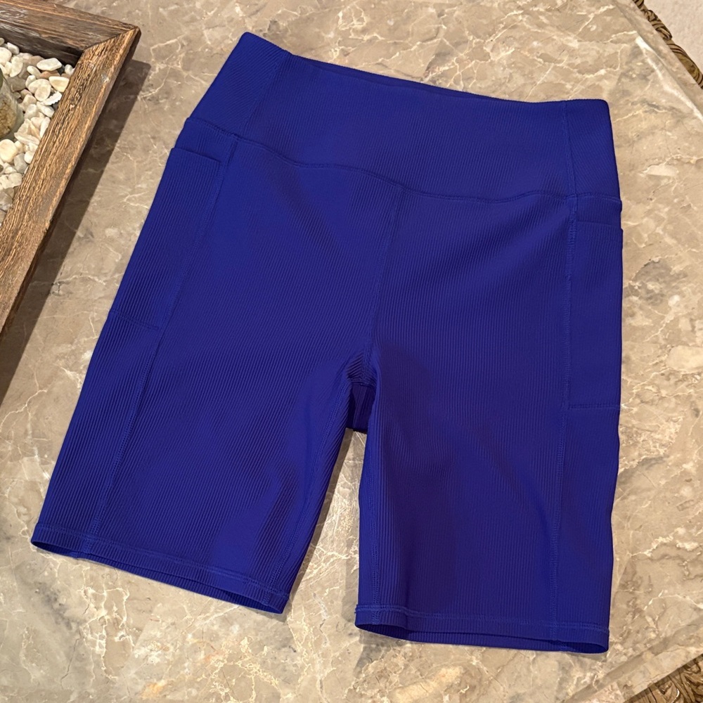 Skechers Women's Vibrant Blue Bike Shorts